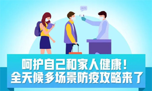 收好！全天候多場景防疫攻略來了